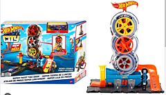 HOT WHEELS CITY SUPER TWIST TIRE SHOP - HDP02