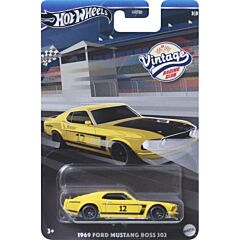 HOT WHEELS VINTAGE 1969 FORD MUSTANG BOSS 302 - HRV08