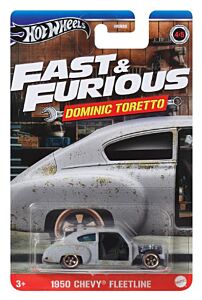 HOT WHEELS FAST & FURIOUS DOMINIC TORETTO 1950 CHEVY FLEETLINE - HRW49