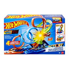 HOT WHEELS -ΠΙΣΤΑ ΣΥΓΚΡΟΥΣΕΩΝ ΜΕ 4 ΛΟΥΠ - HXR70