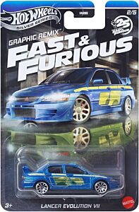 HOT WHEELS FAST & FURIOUS - LANCER EVOLUTION VII - JBY47