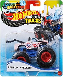 HOT WHEELS - ΧΡΩΜΟΚΕΡΑΥΝΟΙ MONSTER TRUCKS: RAMBLIN WRECKER™ - JCH05