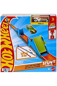 HOT WHEELS - ΝΕΑ ΠΙΣΤΑ ΓΙΑ ΚΟΛΠΑ SLAM JUMP CHALLENGE - JHK78