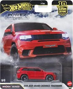HOT WHEELS PREMIUM - POWER TRIP 2019 JEEP GRAND CHEROKEE TRACKHAWK - JKF28
