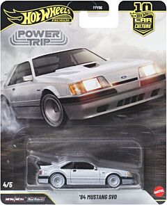 HOT WHEELS PREMIUM - POWER TRIP '84 MUSTANG SVO - JKF31