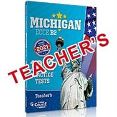 MICHIGAN ECCE B2 10 + 2 PRACTICE TESTS TCHR'S (NEW FORMAT 2021)