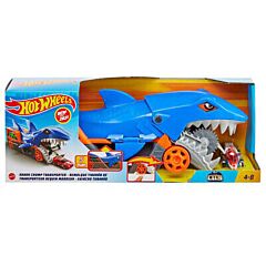 HOT WHEELS - SHARK CHOMP TRANSPORTER ΝΤΑΛΙΚΑ ΚΑΡΧΑΡΙΑΣ ΜΕ ΈΝΑ ΑΥΤΟΚΙΝΗΤΟ - GVG36 - ΛΑΜΠΑΔΑ 2026