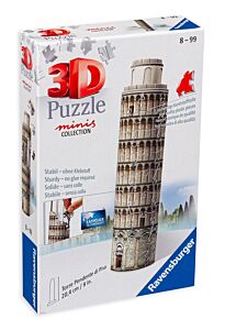 3D PUZZLE ΔΙΑΣΗΜΑ ΚΤΙΡΙΑ MINI 54 ΤΕΜ. ΠΥΡΓΟΣ ΤΗΣ ΠΙΖΑΣ 11247