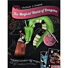 MAGIC WORLD OF DRAGONS SCRATCH AND RELAX