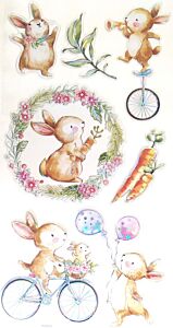 EASTER STICKERS HOME DECORE