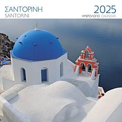 ΗΜΕΡΟΛΟΓΙΟ 2025 ( ΤΟΙΧΟΥ) :ΣΑΝΤΟΡΙΝΗ