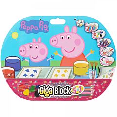 ΣΕΤ ΖΩΓΡΑΦΙΚΗΣ GIGA BLOCK 5 IN 1 PEPPA 62714