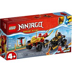 LEGO NINJAGO: KAI AND RAS'S CAR AND BIKE BATTLE