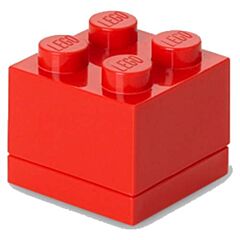 LEGO® ΚΟΥΤΙ ΑΠΟΘΗΚΕΥΣΗΣ ΤΕΤΡΑΓΩΝΟ MINI ΚΟΚΚΙΝΟ - 40111730