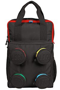 LEGO® BRICK 2X2 ΣΑΚΙΔΙΟ ΠΛΑΤΗΣ ΜΑΥΡΟ MULTI - 20205B-0354