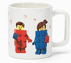 LEGO® ΚΕΡΑΜΙΚΗ ΚΟΥΠΑ LOVE ΚΟΚΚΙΝΗ ΚΑΡΔΙΑ - 40450804