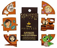 LOUNGEFLY DISNEY: PRINCESS - TANGLED PAINTS PUZZLE BLIND BOX PIN (WDPN3011)