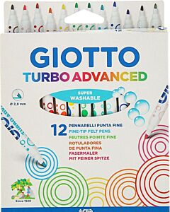 GIOTTO TURBO ADVANCED SUPERWASHABLE ΜΑΡΚΑΔΟΡΟΙ (12 ΤΕΜ)