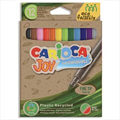 CARIOCA ΜΑΡΚΑΔΟΡΟΙ ECO FAMILY JOY JUMBO (12ΧΡ)