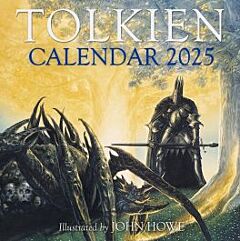 TOLKIEN WALL CALENDAR 2025 : THE HISTORY OF MIDDLE-EARTH