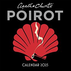 AGATHA CHRISTIE POIROT WALL CALENDAR 2025