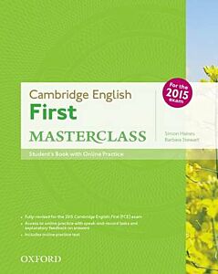 CAMBRIDGE ENGLISH FIRST MASTERCLASS SB (+ ONLINE PRACTICE TEST) N/E
