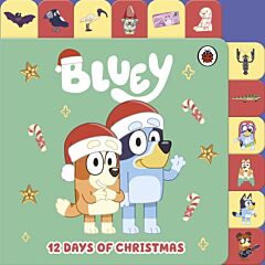 BLUEY: 12 DAYS OF CHRISTMAS TABBED BOARD BOOK BOARD BOOK HC BBK