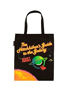 HITCHHIKER'S GUIDE TO THE GALAXY TOTE BAG