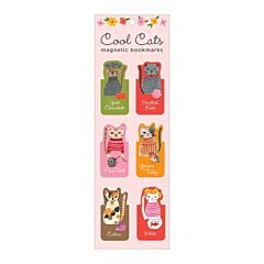 COOL CATS MAGNETIC BOOKMARKS  PB