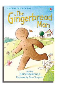 USBORNE FIRST READING 3: THE GIBNGERBREAD MAN HC