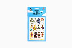 GREEK GODS - TEMPORARY KIDS TATTOOS