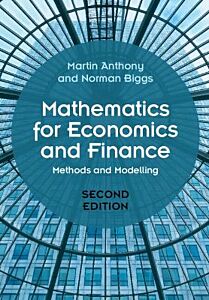 MATHEMATICS FOR ECONOMICS AND FINANCE 2ND ED PB
