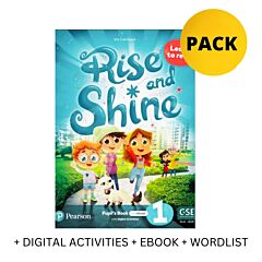 RISE AND SHINE 1 : LEARN TO READ PUPILS BOOK PACK (+ DIGITAL ACTIVITIES + EBOOK + WORDLIST)