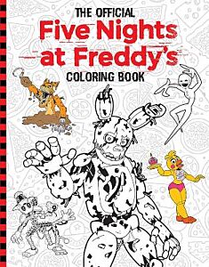 FIVE NIGHTS AT FREDDY'S : THE OFFICIAL COLORING BOOK PB