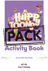 HAPPY TOONS ONE YEAR COURSE (JUNIOR A+B) ACTIVITY BOOK (+ DIGIBOOKS APP)