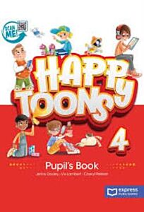 HAPPY TOONS 4 PUPILS BOOK (+ DIGIBOOKS APP)