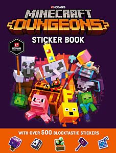 MINECRAFT DUNGEONS STICKER BOOK PB