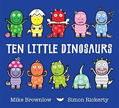 TEN LITTLE DINOSAURS PB