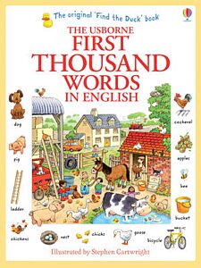 USBORNE : FIRST THOUSAND WORDS IN ENGLISH PB