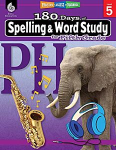 180 DAYS OF SPELLING AND WORD STUDY LEVEL 5