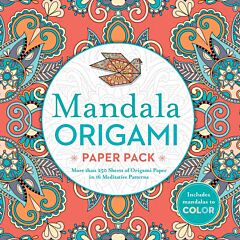 MANDALA ORIGAMI PAPER BACK : MORE THAN 250 SHEETS OF ORIGAMI PAPER IN 16 MEDITATIVE PATTERNS PB