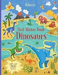 USBORNE FIRST STICKER BOOK : DINOSAURS PB