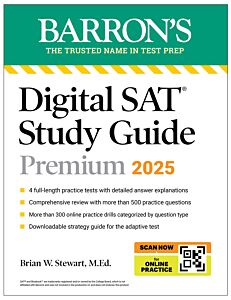 SAT STUDY GUIDE PREMIUM, 2025 + ONLINE PRACTICE