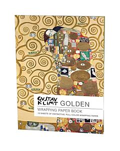 ΒΙΒΛΙΟ ΧΑΡΤΙΩΝ ΠΕΡΙΤΥΛΙΓΜΑΤΟΣ: GOLDEN, GUSTAV KLIMT