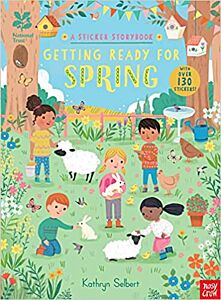 GETTING READY FOR SPRING, A STICKER STORYBOOK
