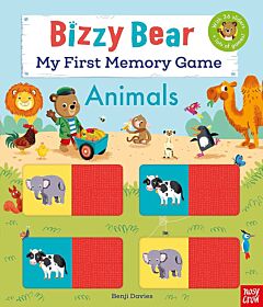 BIZZY BEAR : MY FIRST MEMORY GAME BOOK - ANIMALS HC BBK
