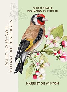 PAINT-YOUR-OWN BOTANICAL POSTCARDS