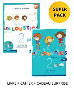 LES LOUSTICS 2 SUPER PACK (LIVRE + CAHIER + LEXIQUE + CADEAU SURPRISE)