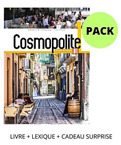 COSMOPOLITE 1 PACK (LIVRE + LEXIQUE + CADEAU SURPRISE)