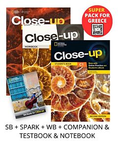 CLOSE-UP C1 SUPER PACK FOR GREECE (SB + SPARK + WB + COMPANION & TESTBOOK & NOTEBOOK) 2ND ED